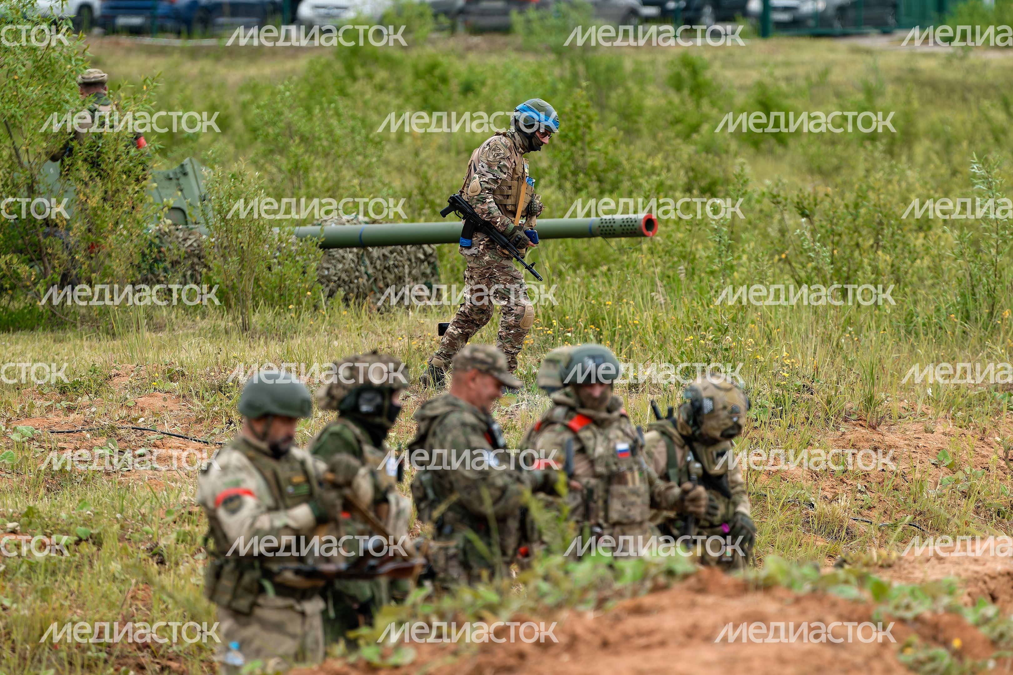 Реконструкция современных боевых действий в парке «Патриот» Одинцовского округа Реконструкция современных боевых действий в парке «Патриот» Одинцовского округа