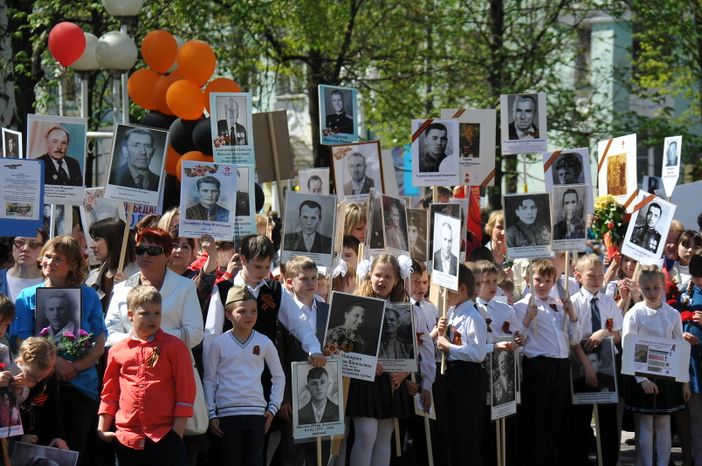 Празднование 70-летия Победы в Ступино