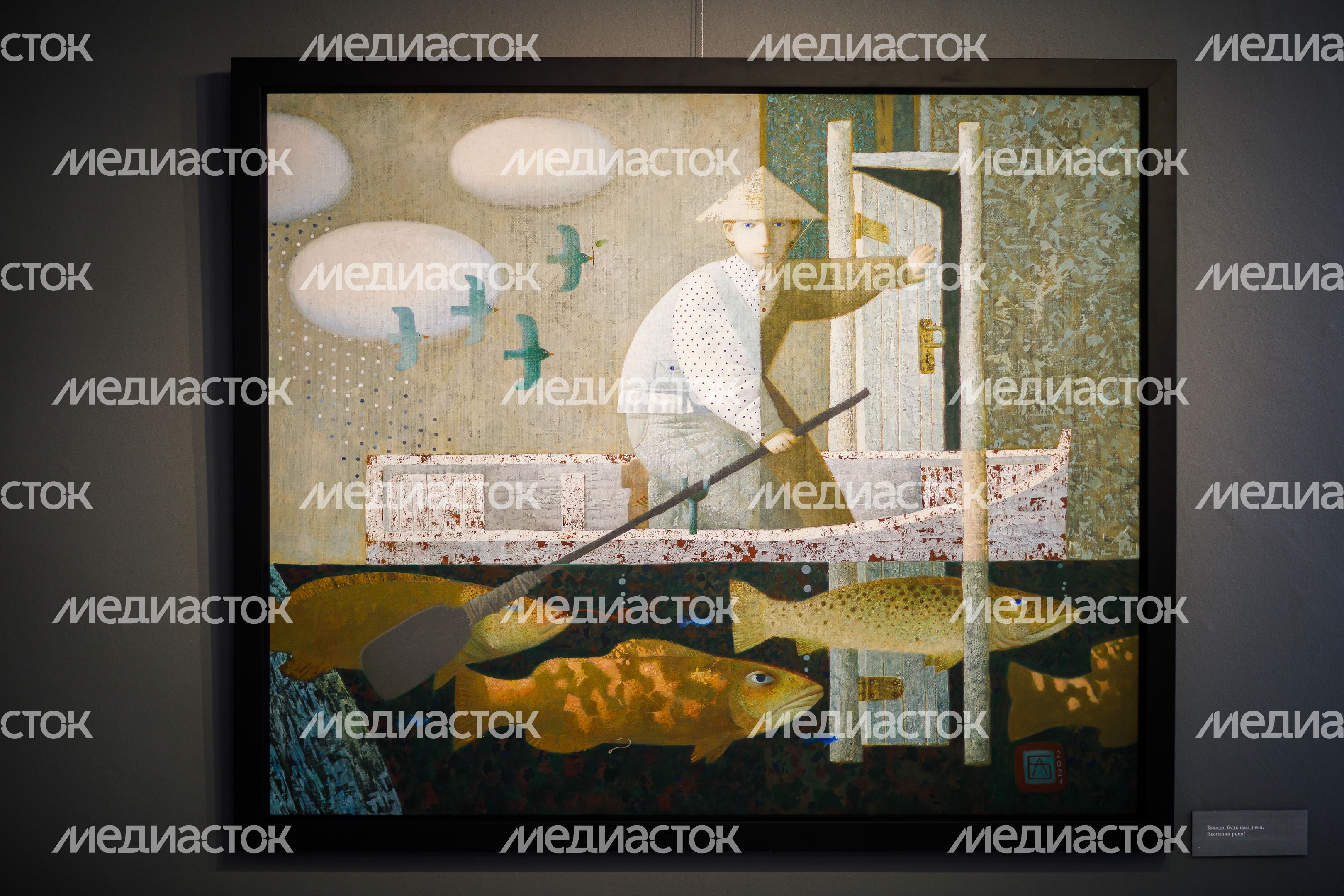 Выставка графики «Сны весны» Анны Березовской в Дмитровском кремле