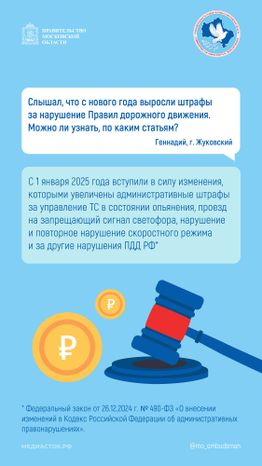 Новые штрафы за нарушение ПДД вертикаль 01