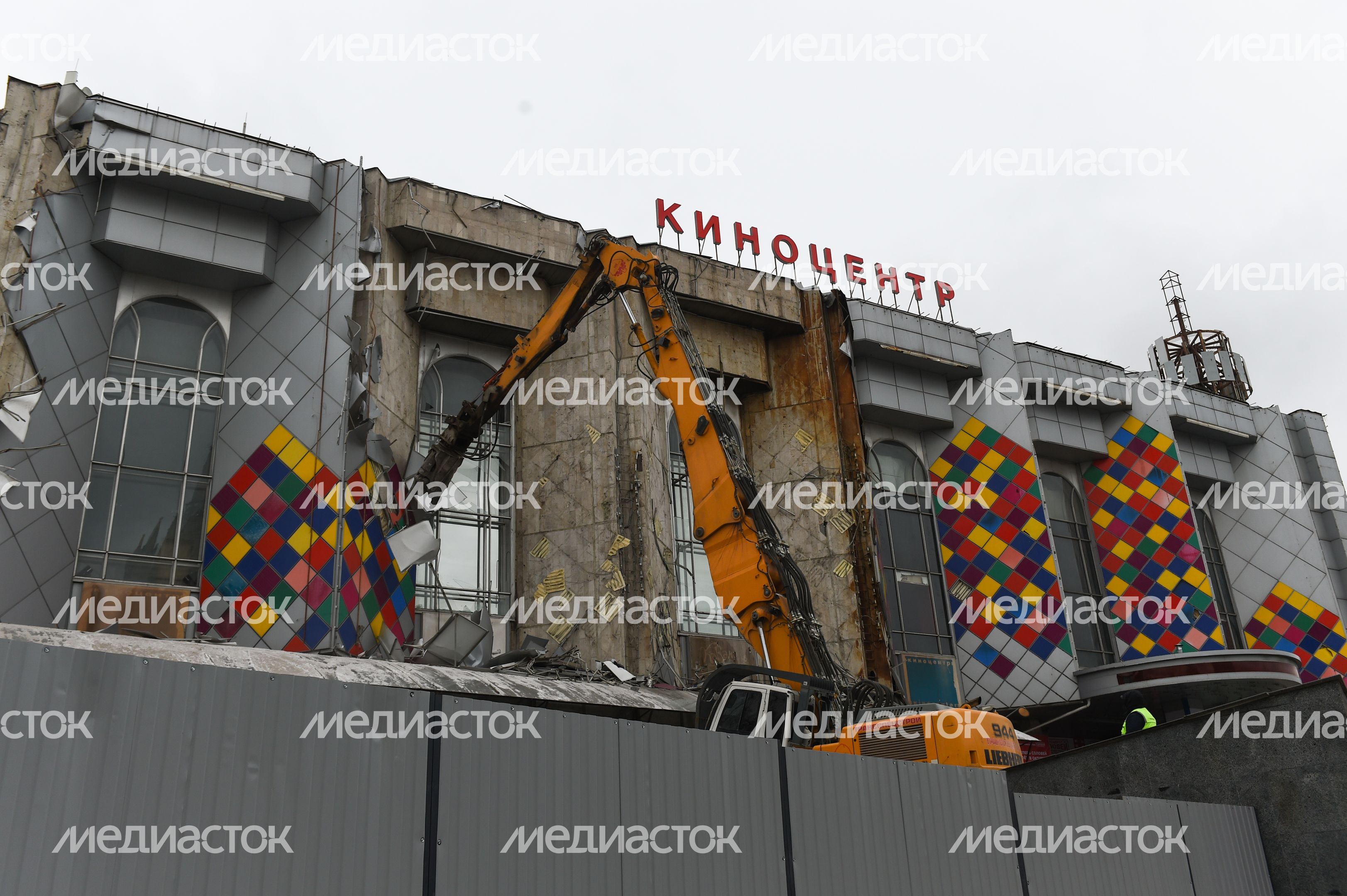 Снос кинотеатра «Соловей» в Москве