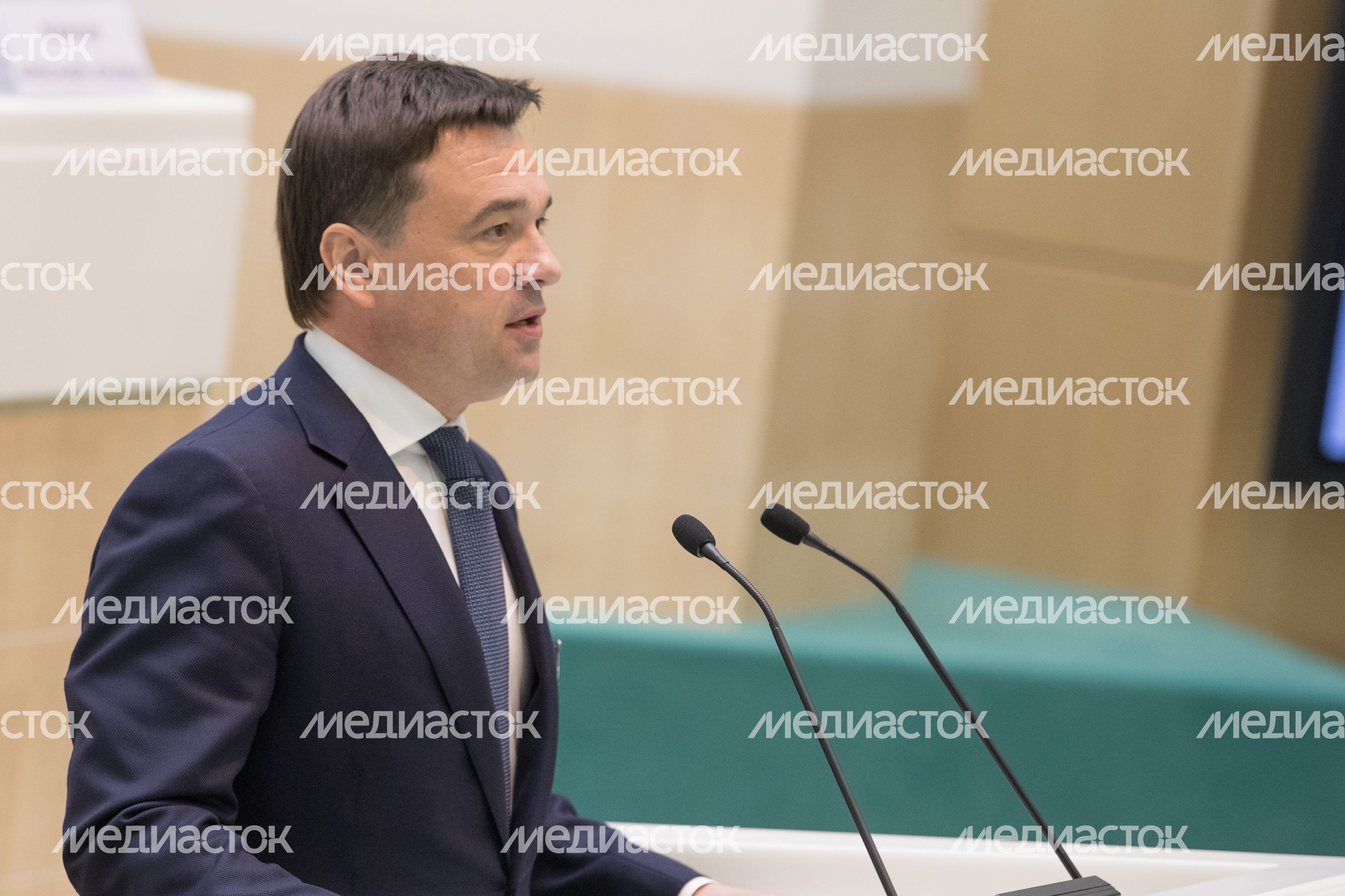 Андрей Воробьев принял участие в заседании координационного совета при президенте РФ в Совете Федерации 29 мая 2017 г. 10 фото