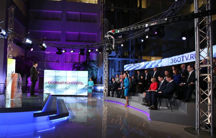 А. Воробьев в прямом эфире телеканала «360° Подмосковье»
