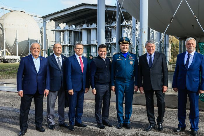 Открытие Всероссийской тренировки по гражданской обороне с участием Андрея Воробьева
