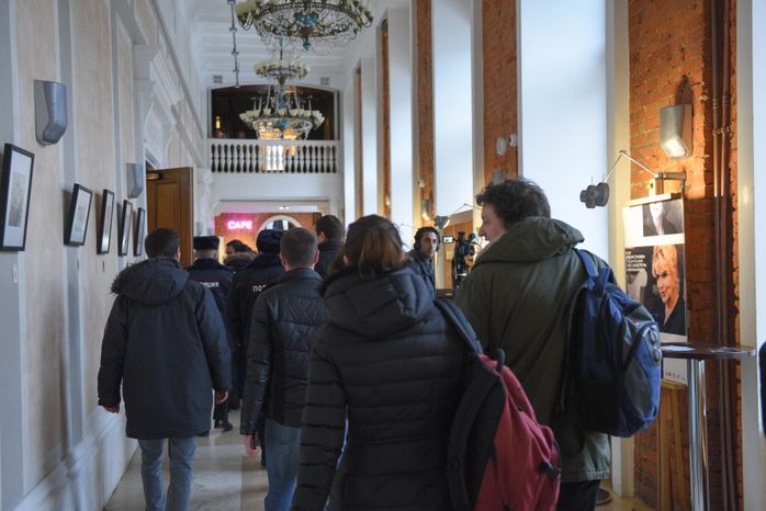 Показ фильма «Смерть Сталина» в кинотеатре «Пионер»