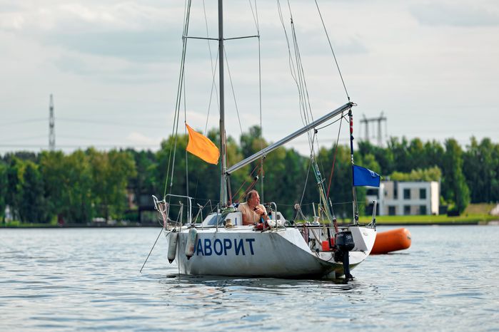 Парусный спорт на Клязьминском водохранилище в Мытищах: Первенство ЦФО среди юношей и девушек