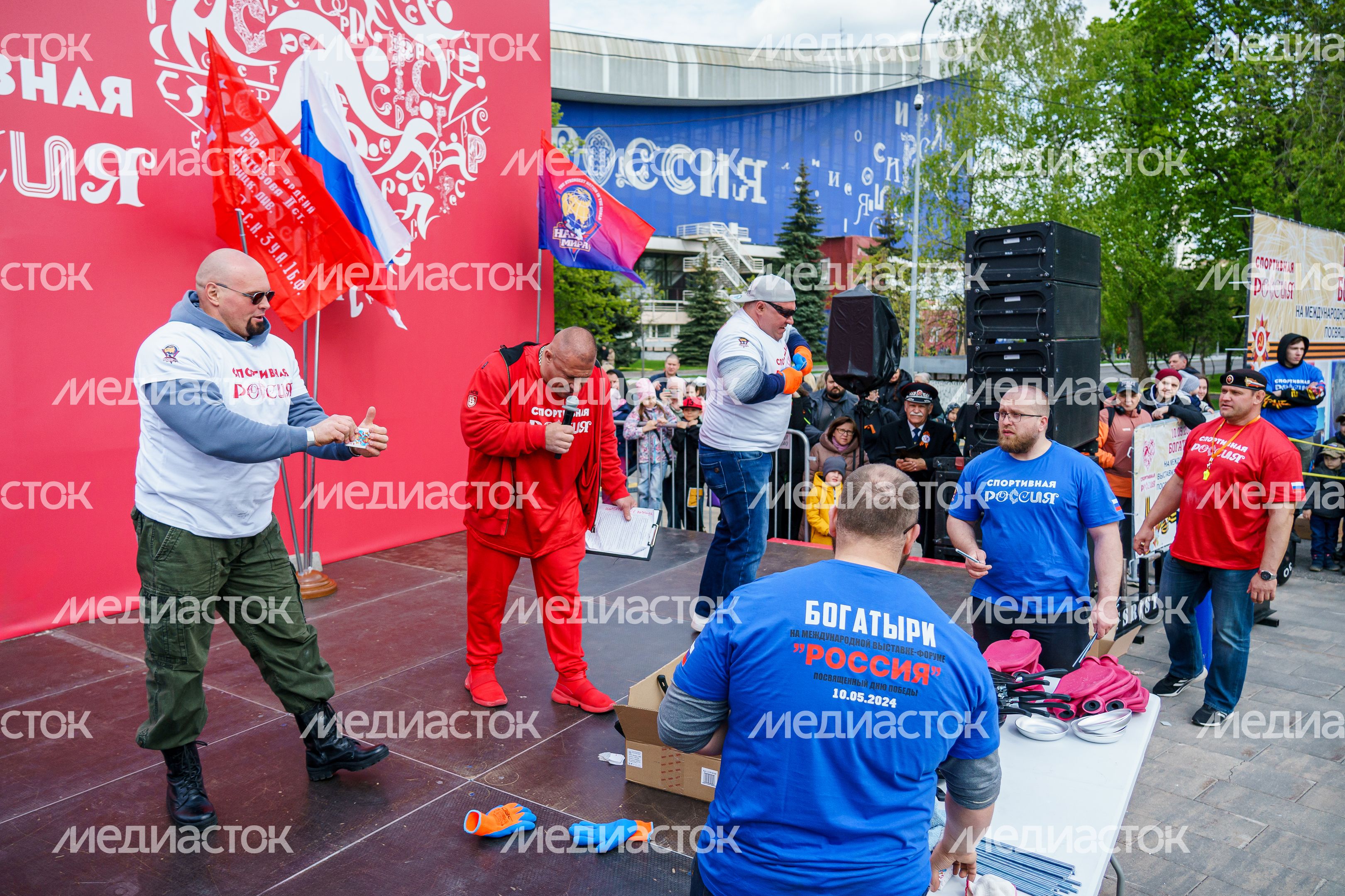 Богатыри на международной выставке-форуме "Россия" Богатыри на международной выставке-форуме "Россия"