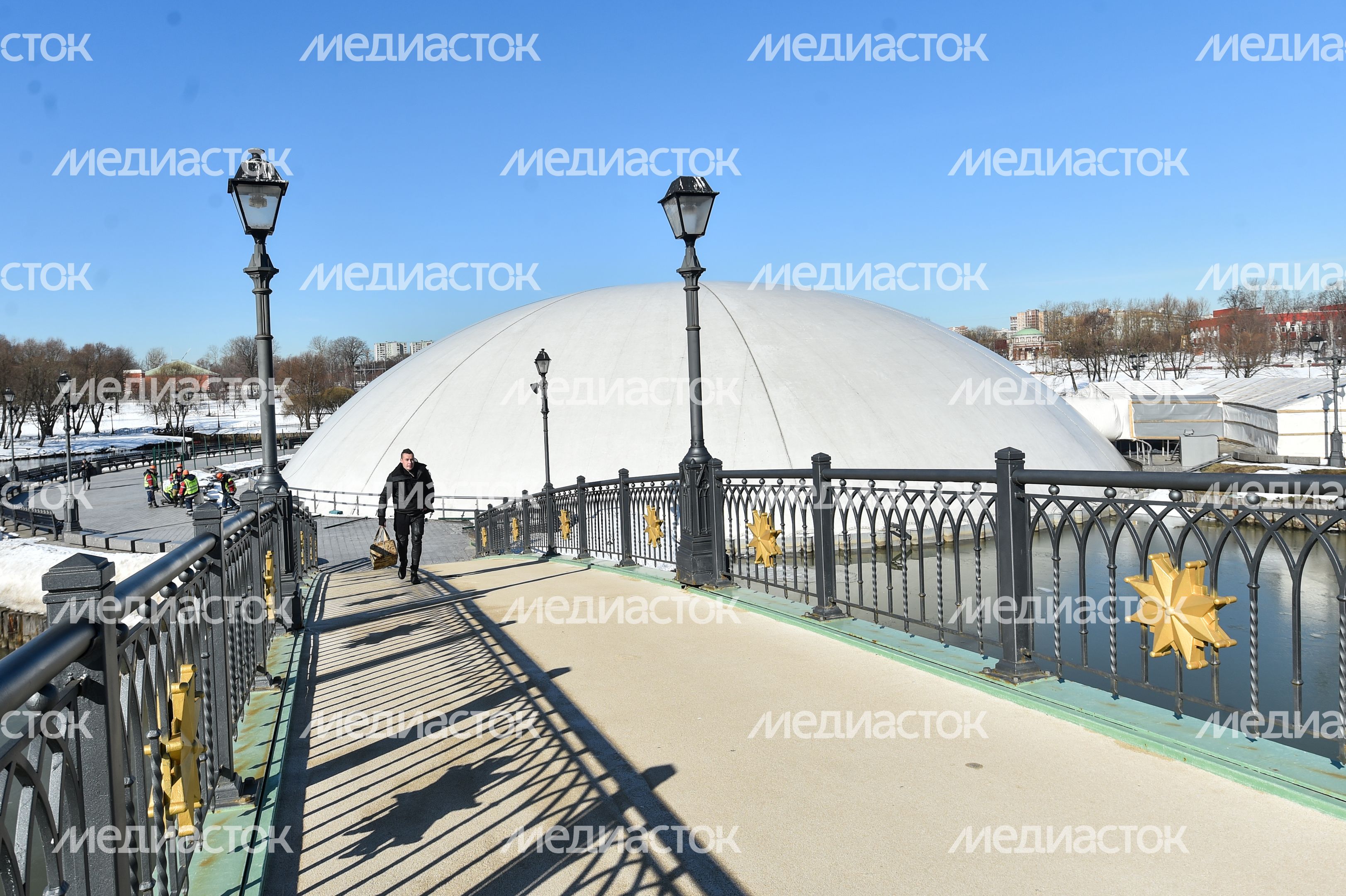 Расконсервация музыкального фонтана в музее-заповеднике «Царицыно»