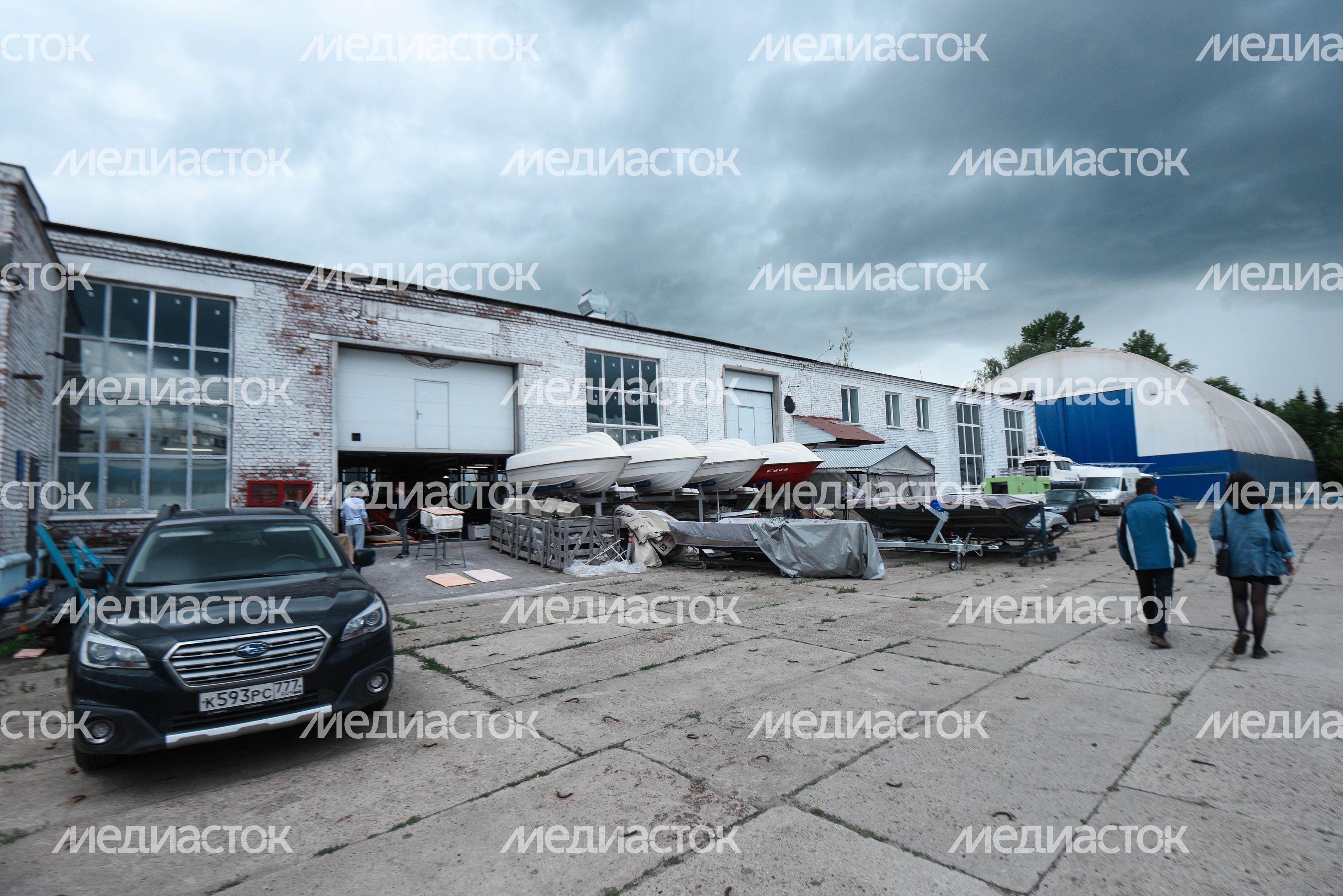 Московский международный яхтенный порт в Долгопрудном