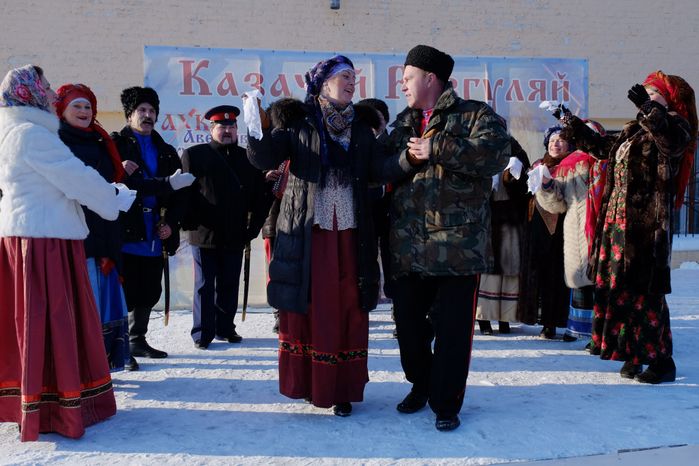 Праздник «Казачий разгуляй» в Павловском Посаде