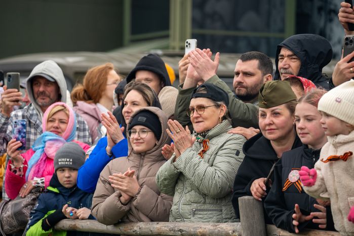 Военно-историческая реконструкция «Штурм Кенигсберга» в День Победы в парке «Патриот» Одинцовского округа
