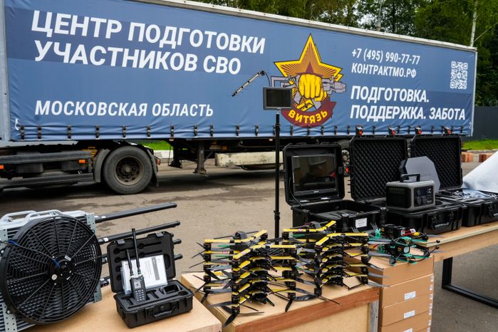 От центра «Витязь» на фронт была отправлена очередная фура