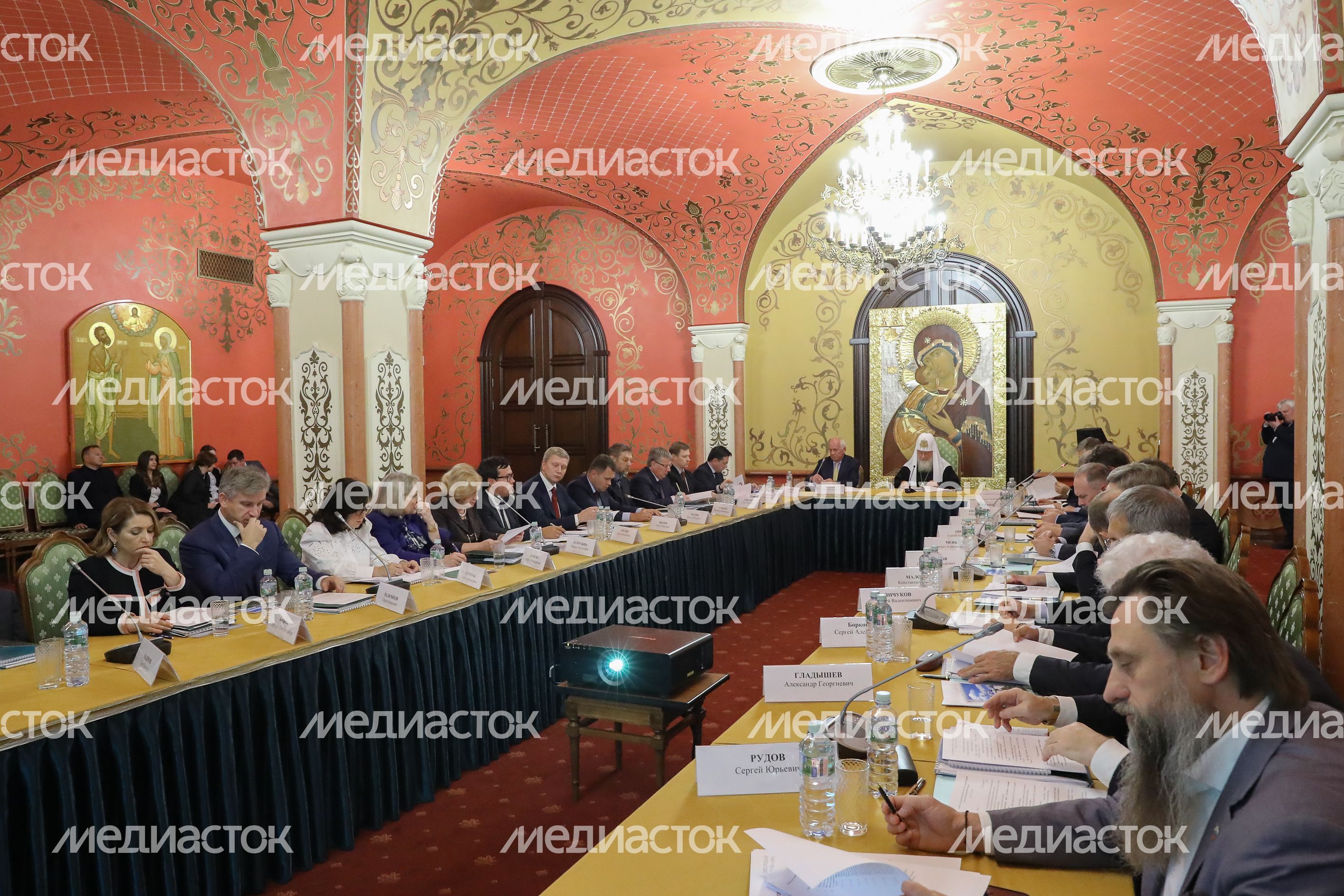 Заседание Попечительского совета Свято-Троицкой Сергиевой Лавры и Московской Духовной Академии