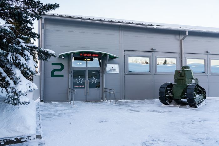 Танковый музей в парке "Патриот"