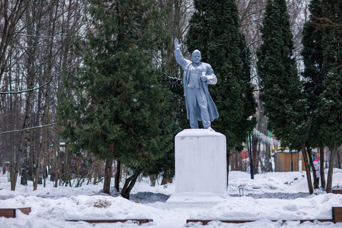 Красногорский городской парк зимой