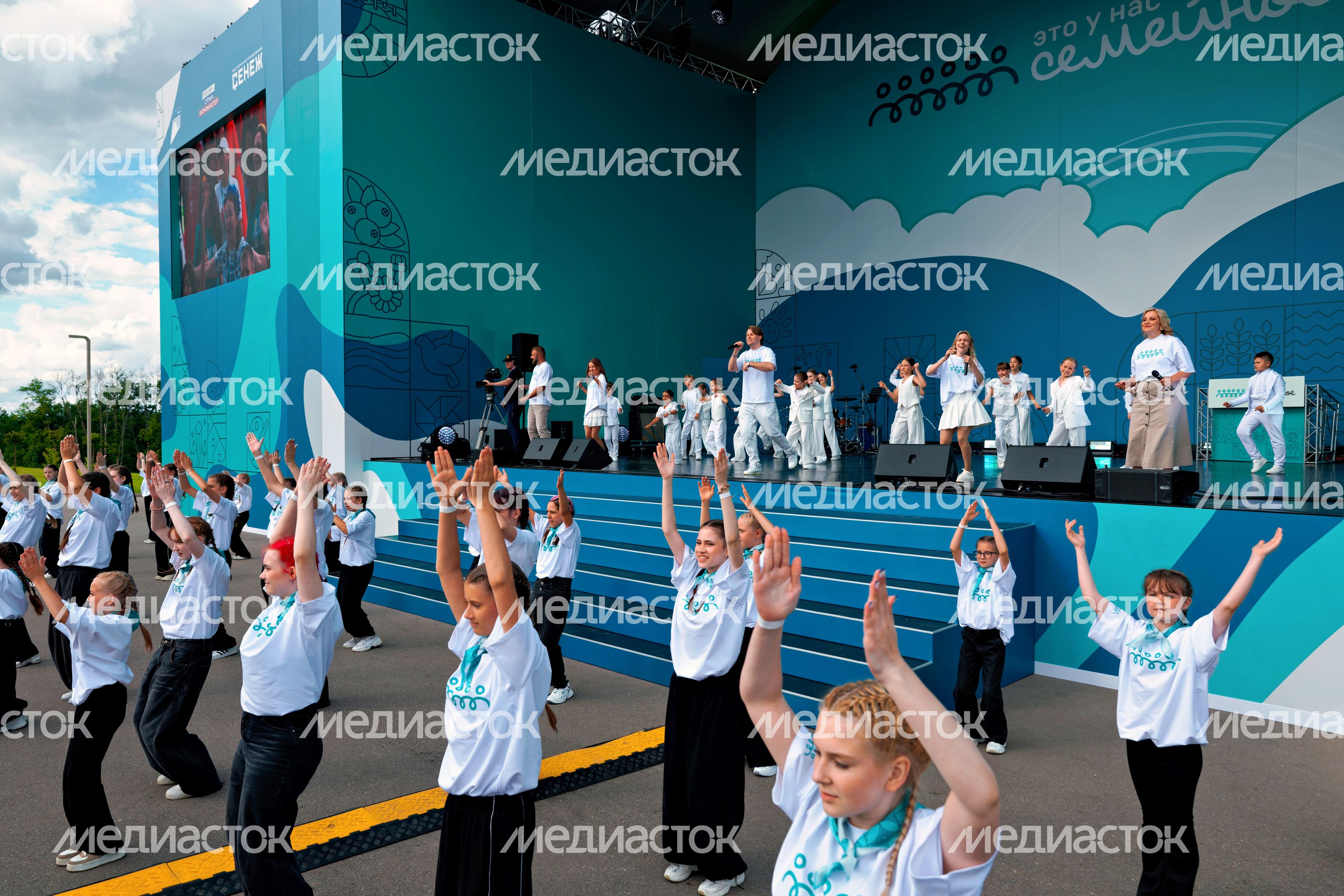 Открытие конкурса «Это у нас семейное» президентской платформы «Россия — страна возможностей» в Солнечногорске