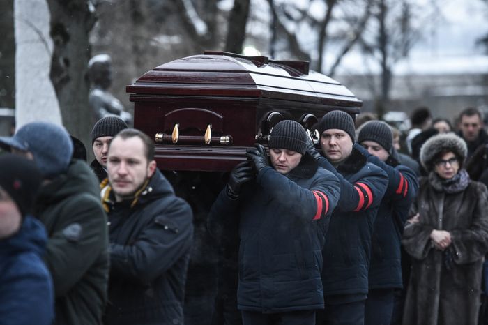 Похороны Михаила Державина