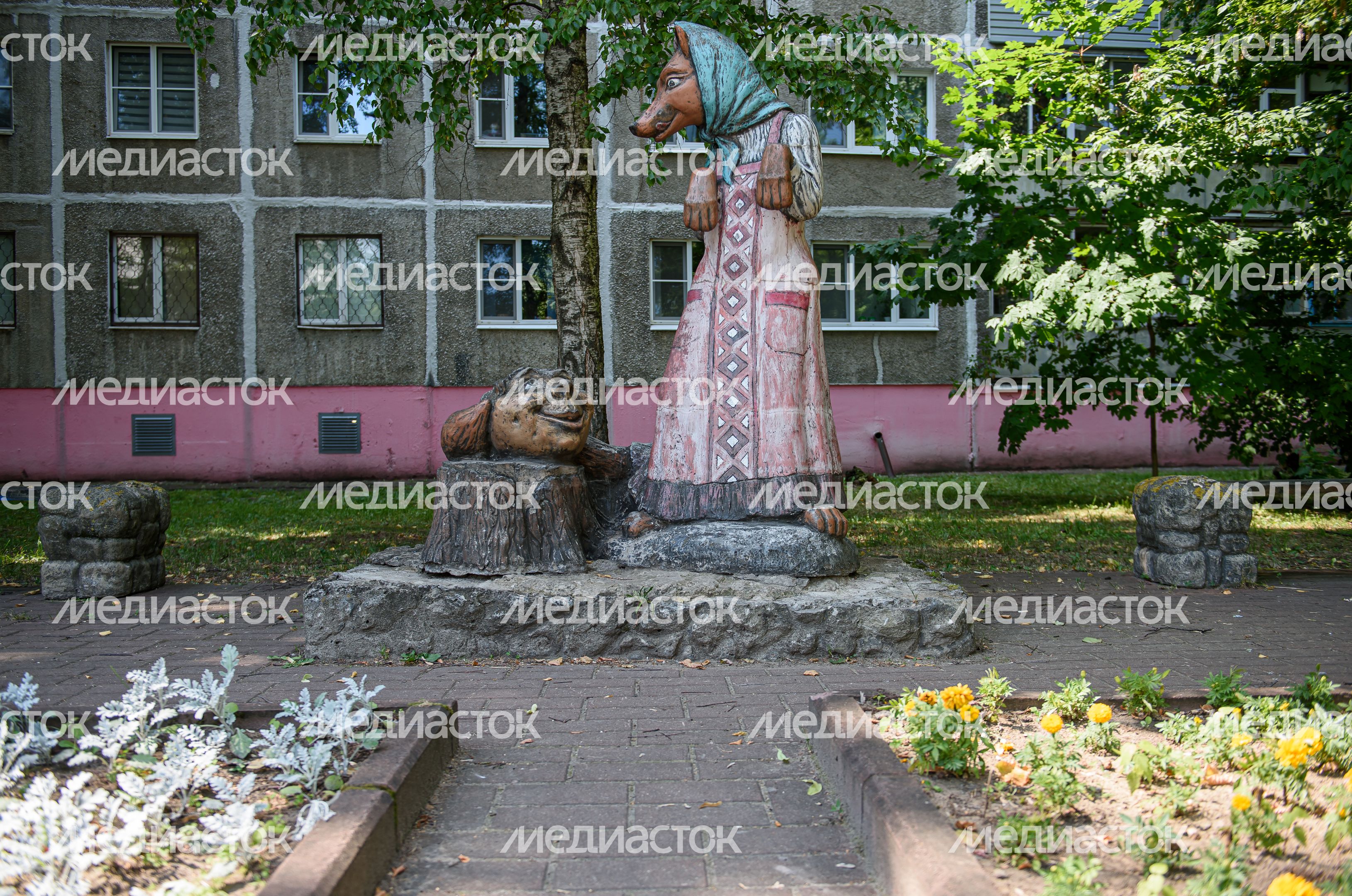 Летние виды скульптур в Раменском