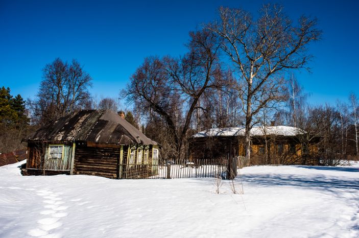 Заброшенное село Шатур