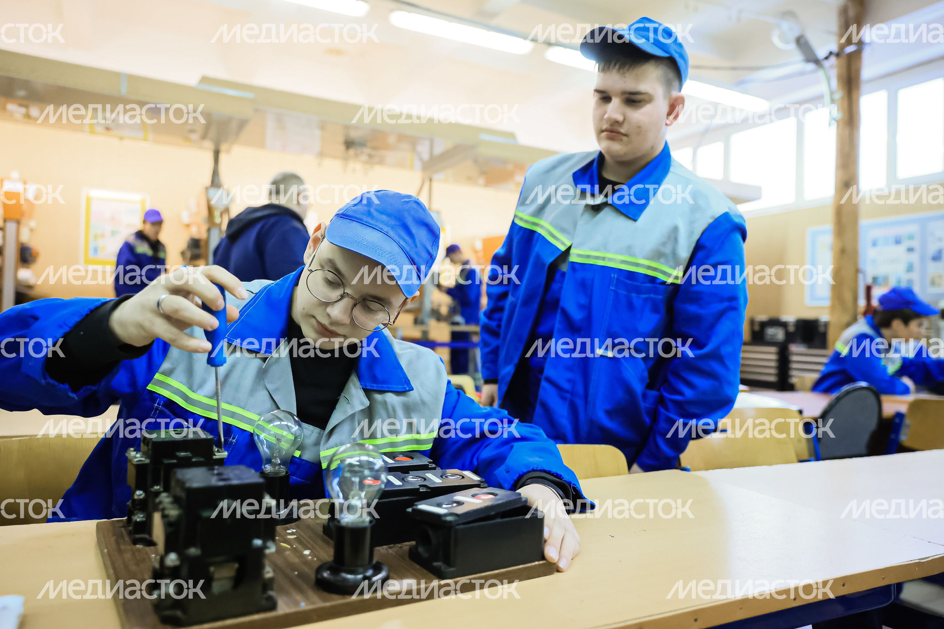 Посещение Губернатором Павлово-Посадского Техникума