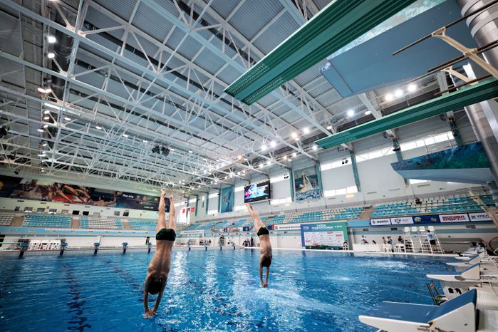 Подмосковные спортсмены выиграли 6 медалей на турнире по прыжкам в воду «Кубок Подмосковья» в Рузе
