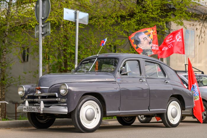 55-й автомотопробег в Дмитрове ко Дню Победы