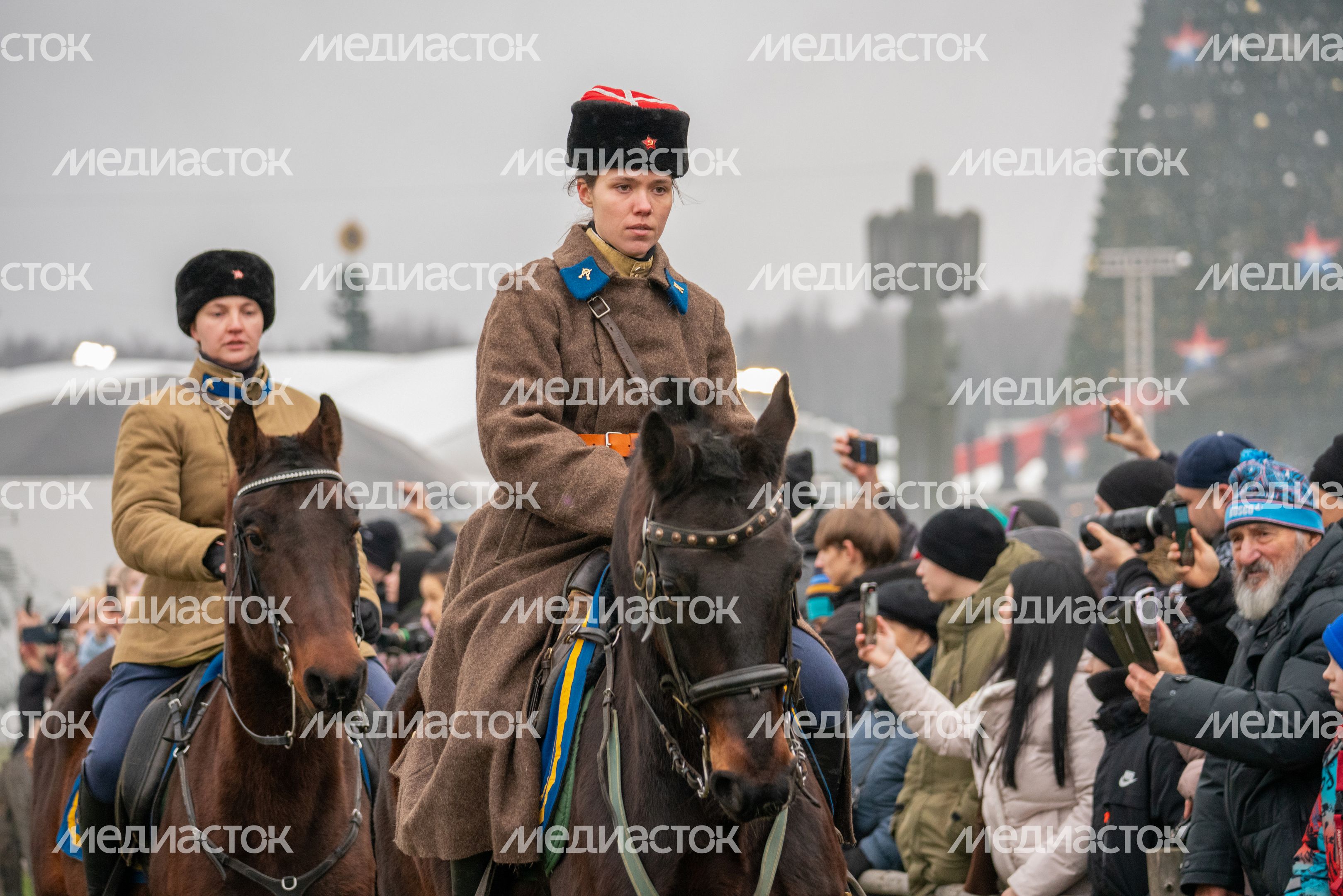 Военно-историческая реконструкция «Битва под Москвой» ко Дню воинской славы России