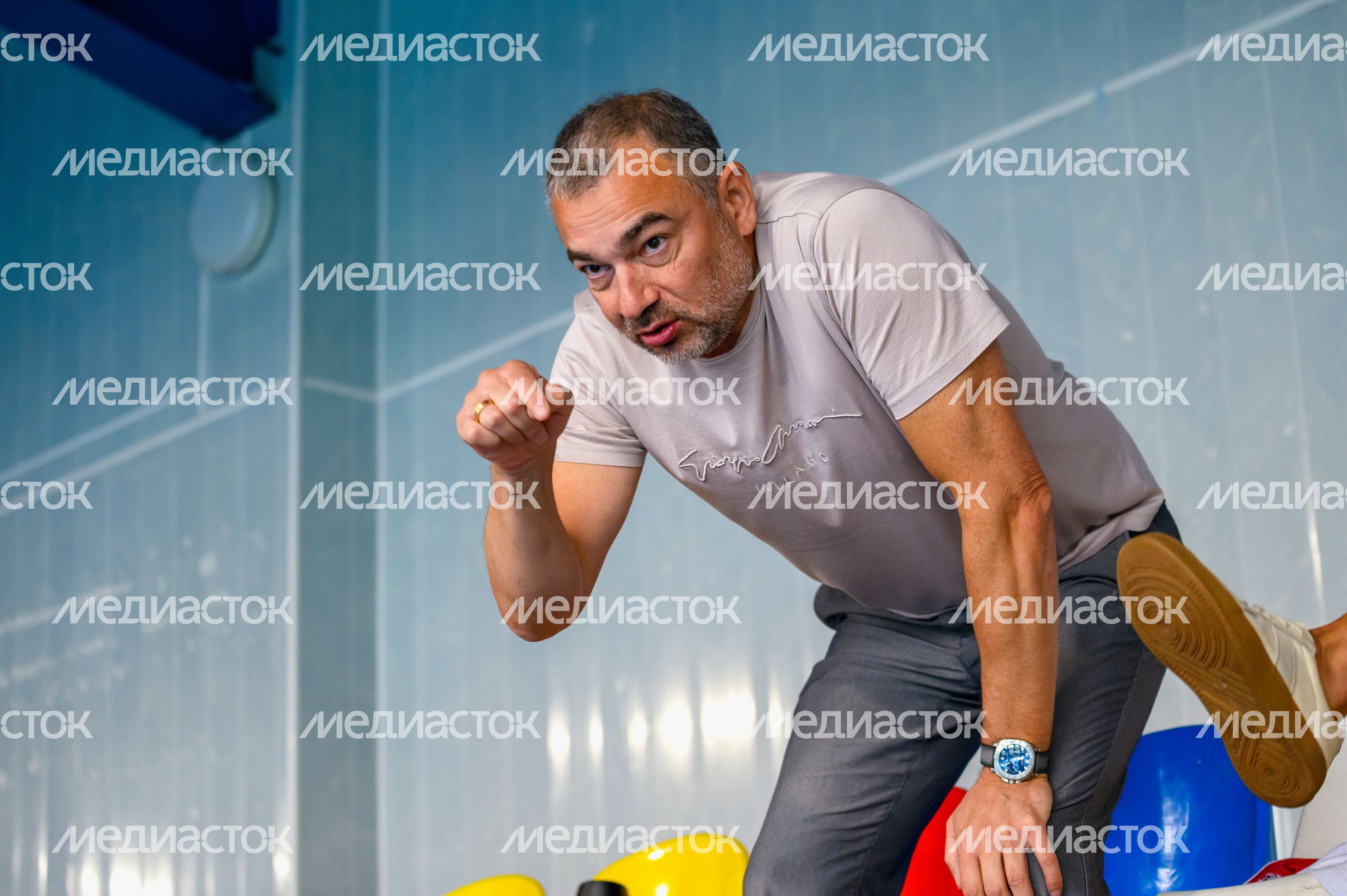 Соревнования по водному поло в рамках VI Летней спартакиады молодежи в Раменском