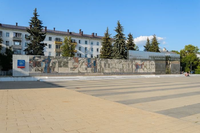 Королев. Мозаичное панно
