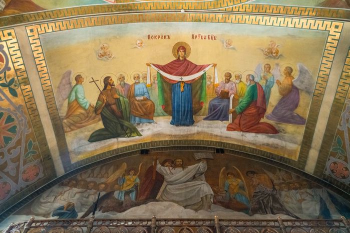 Храм Святителя Николая Чудотворца в селе Ангелово Красногорского округа