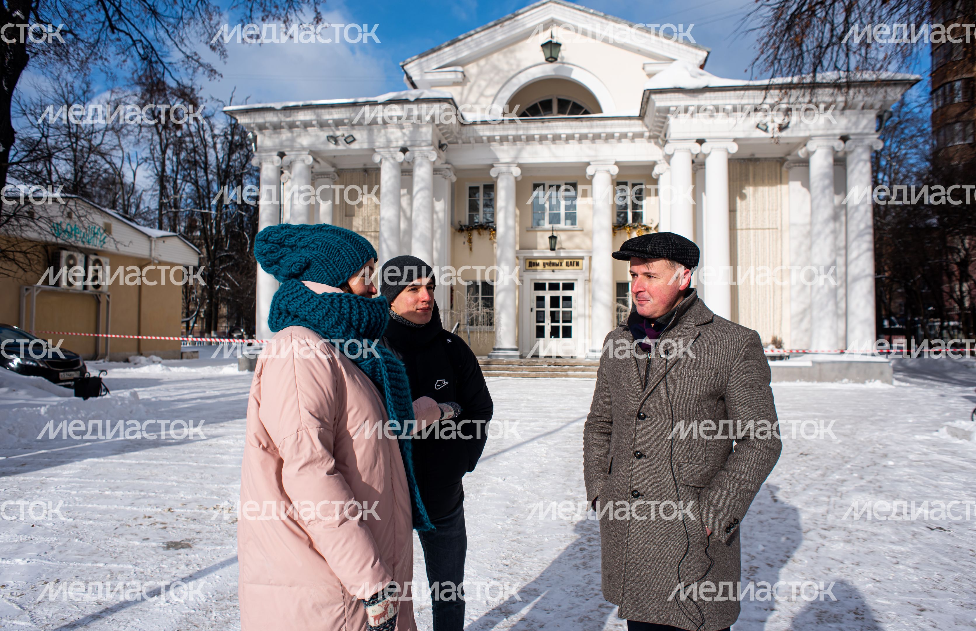 Зимние виды города Жуковский