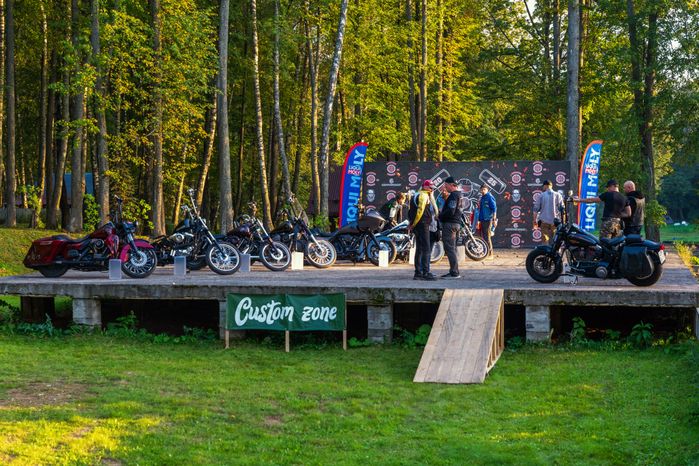 Музыка и мотоциклы на фестивале «Bike party отрыв-2025» в Можайске