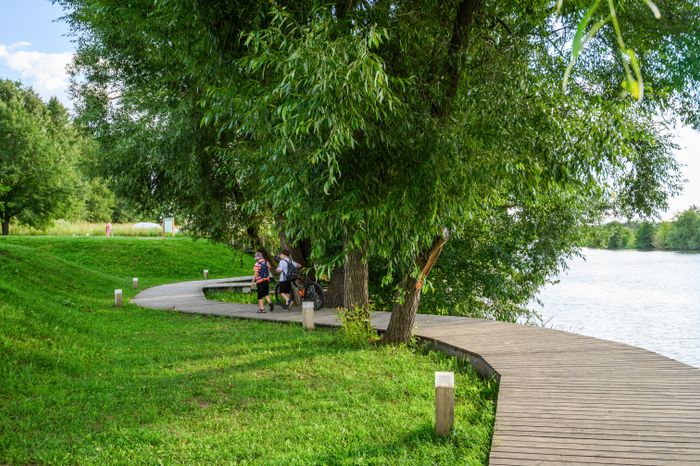 Городской пляж Зарайска