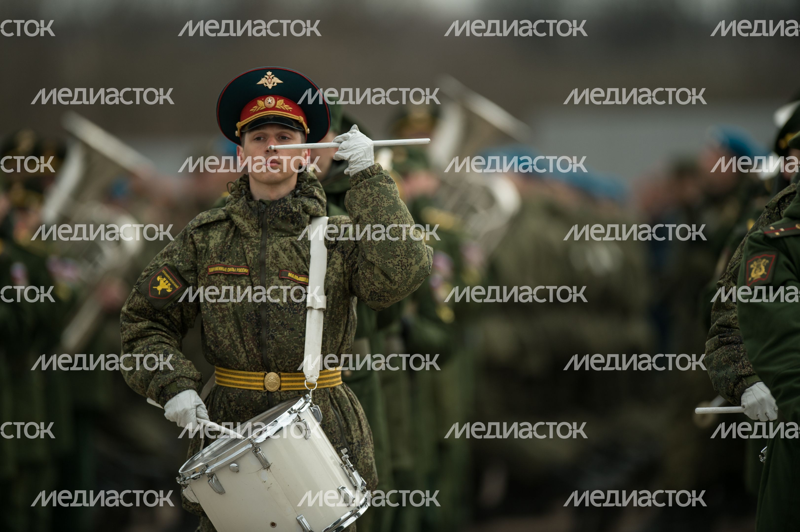 Репетиция Парада Победы в Алабино