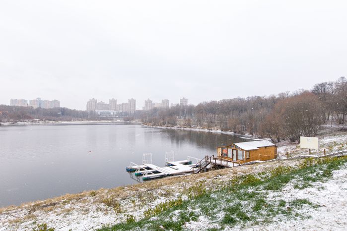 Раменское. Городской парк культуры и отдыха. Зима