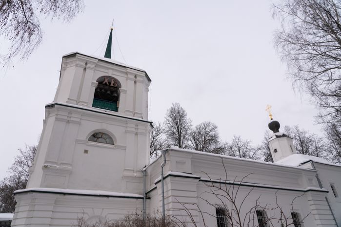 Усадьба Демьяново в Клину. Зимние виды