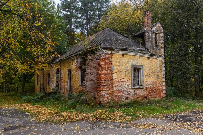 Осень в усадьбе Суханово Ленинского округа