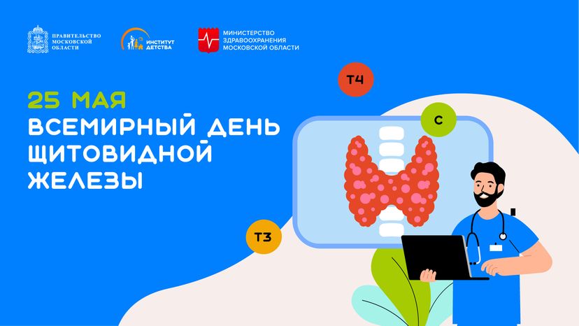 25 мая Всемирный день щитовидной железы горизонталь