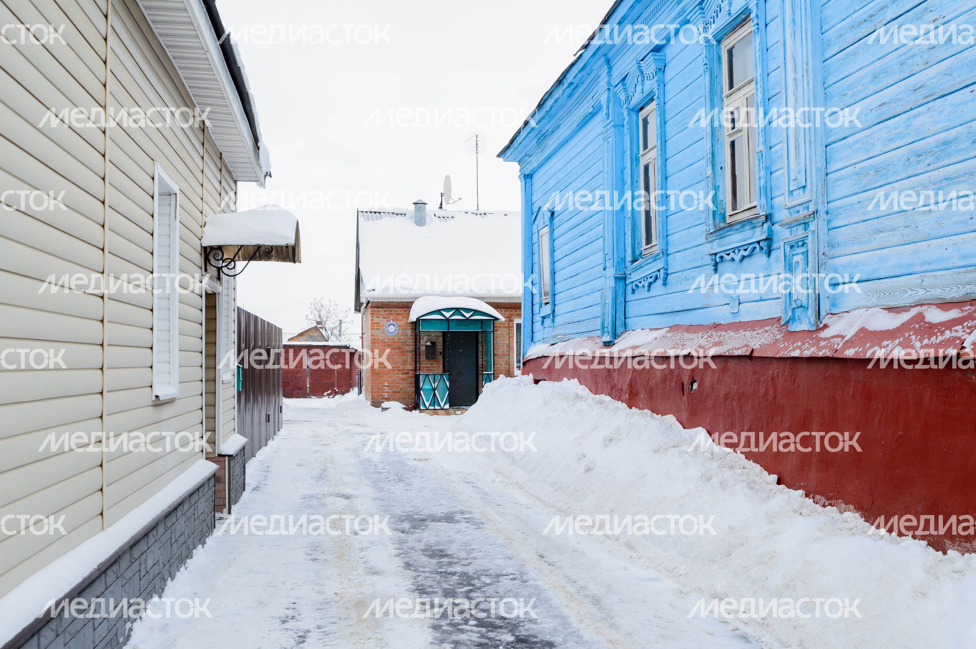 Зарайск. Виды города. Зима Зарайск. Виды города. Зима