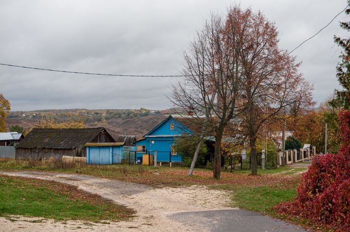 Осенние виды села Спас-Дощатый