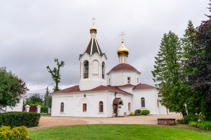 Церковь Спаса Всемилостивого в поселке Андреевка округа Солнечногорск