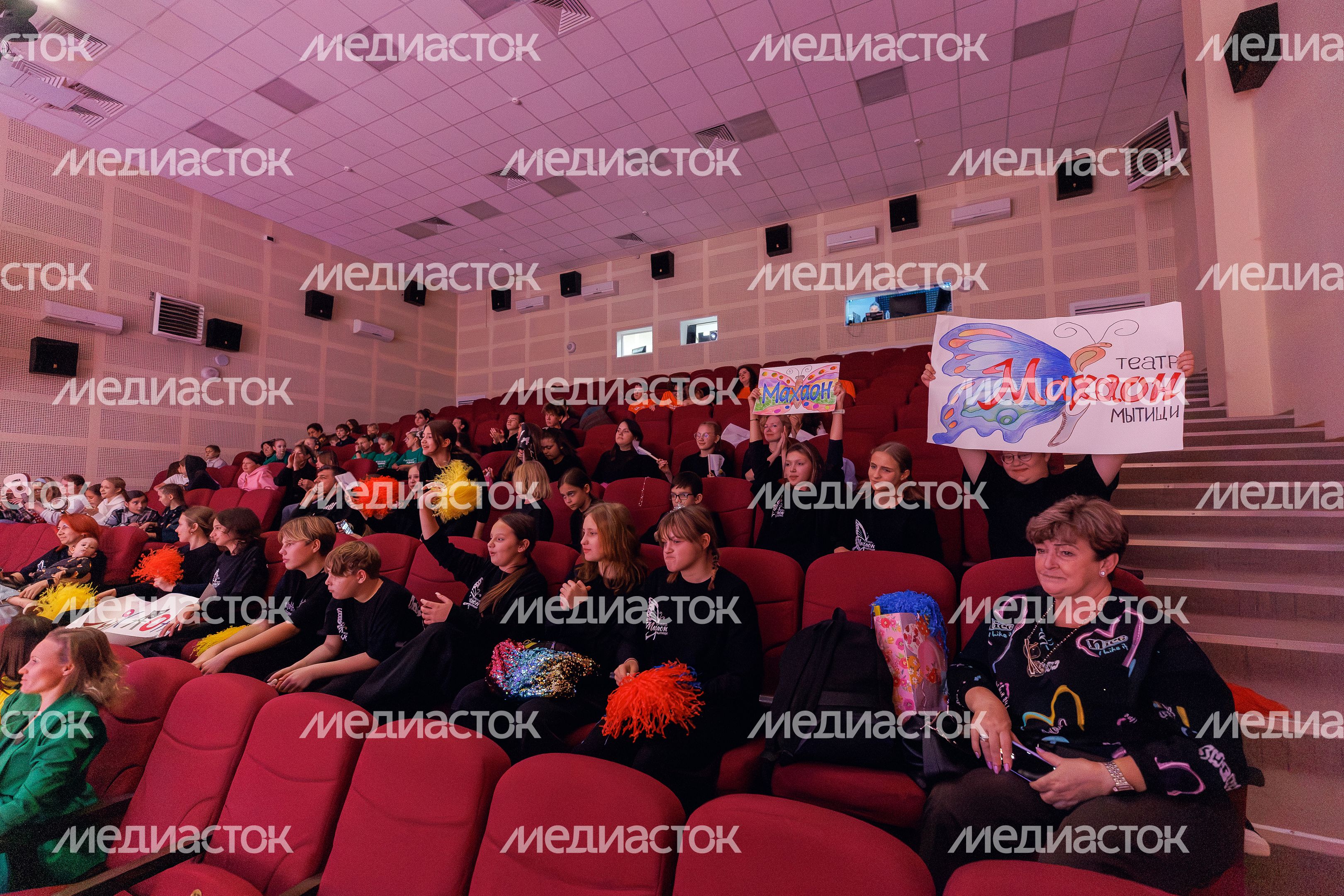 Зрители осенней серии «Театрального поединка» в Дмитровском округе Зрители осенней серии «Театрального поединка» в Дмитровском округе
