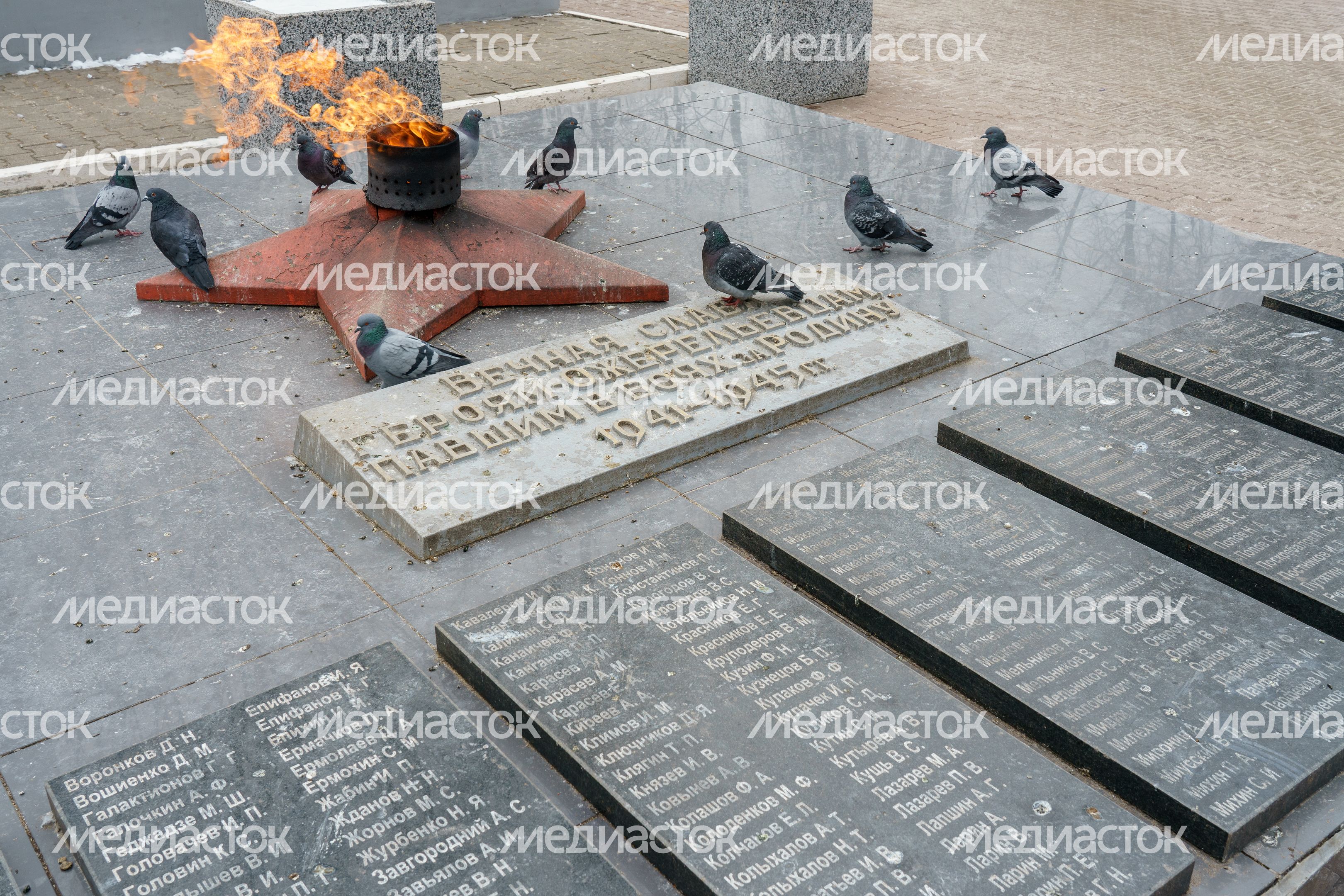 Кашира. Обелиск героям-ожерельевцам, погибшим в боях за Родину