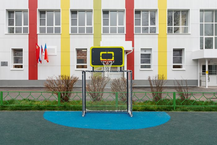 Игровая площадка детского сада «Малыш» после капитального ремонта в Щелково