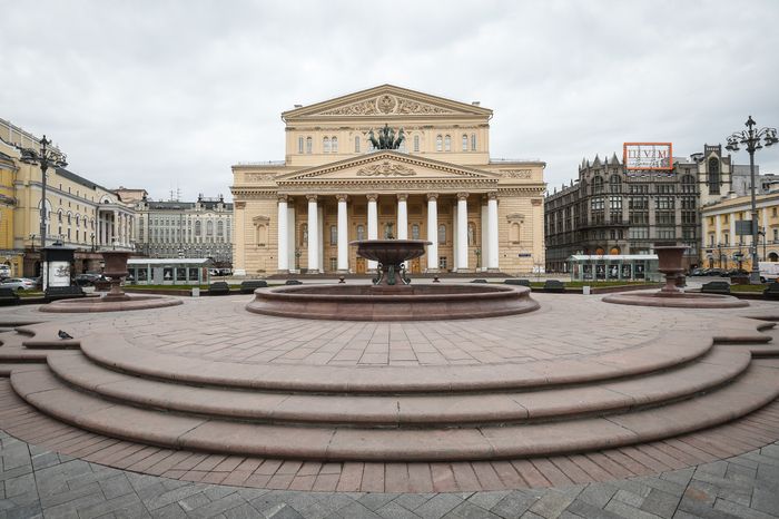 Москва во время режима всеобщей самоизоляции в связи с коронавирусом