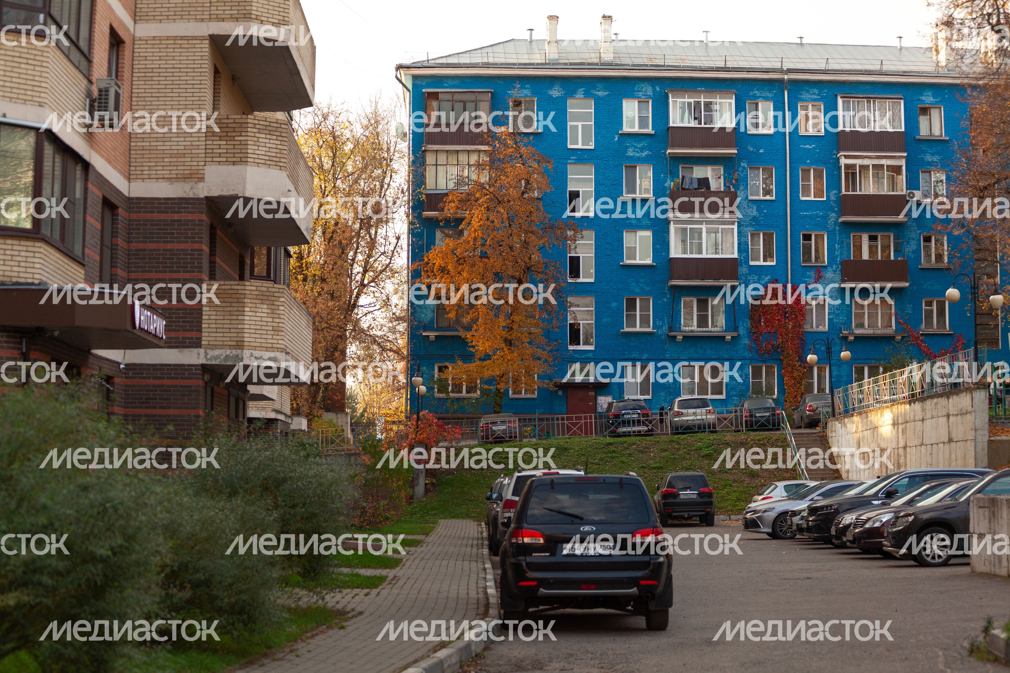 Осенние виды города  Дзержинский округа Люберцы