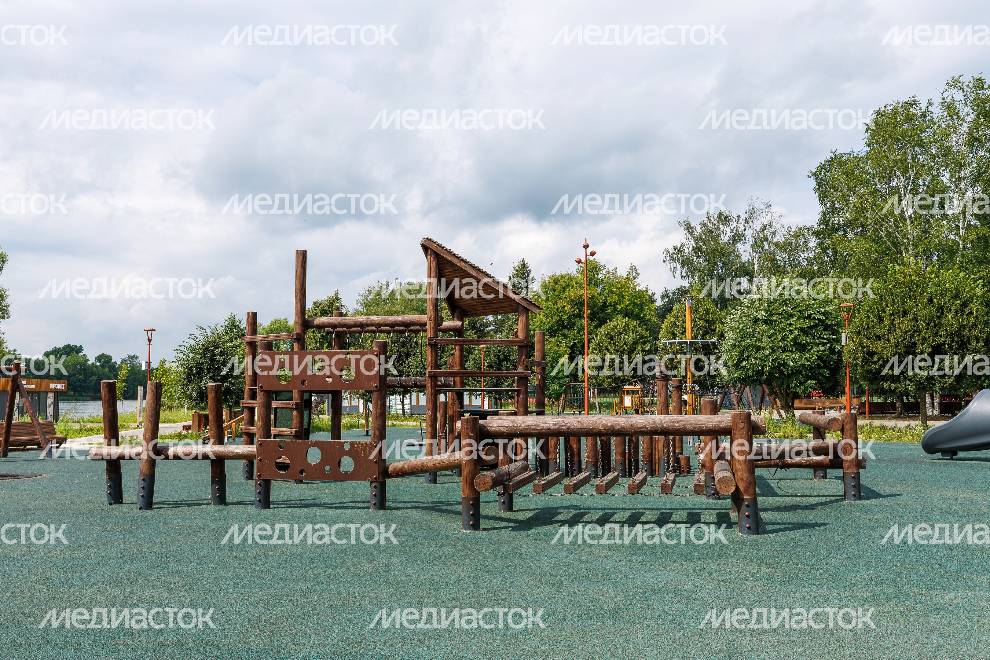 Парк "Липовая аллея" в Электроуглях