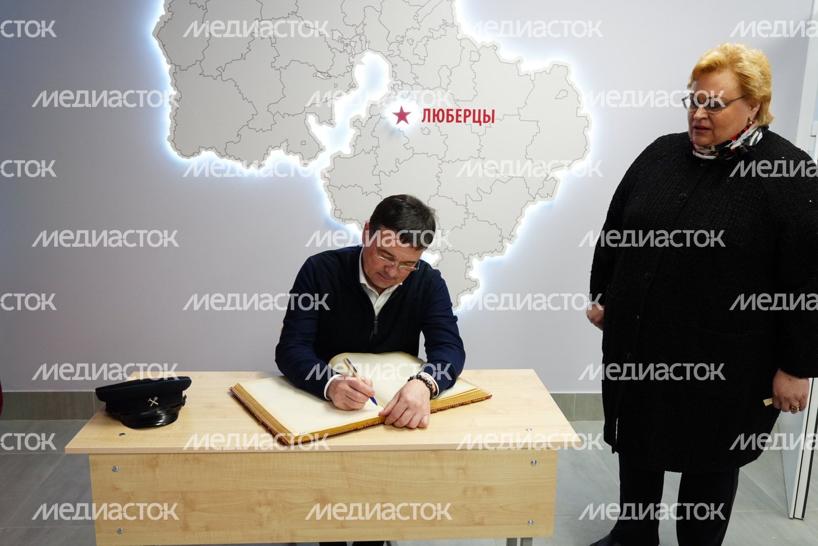 Посещение губернатором Люберецкого техникума