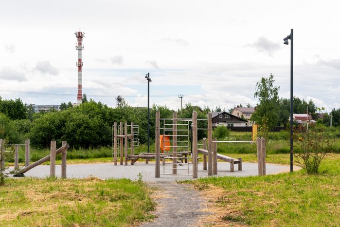 Благоустройство набережной парка «Красный ручей» в Лотошино
