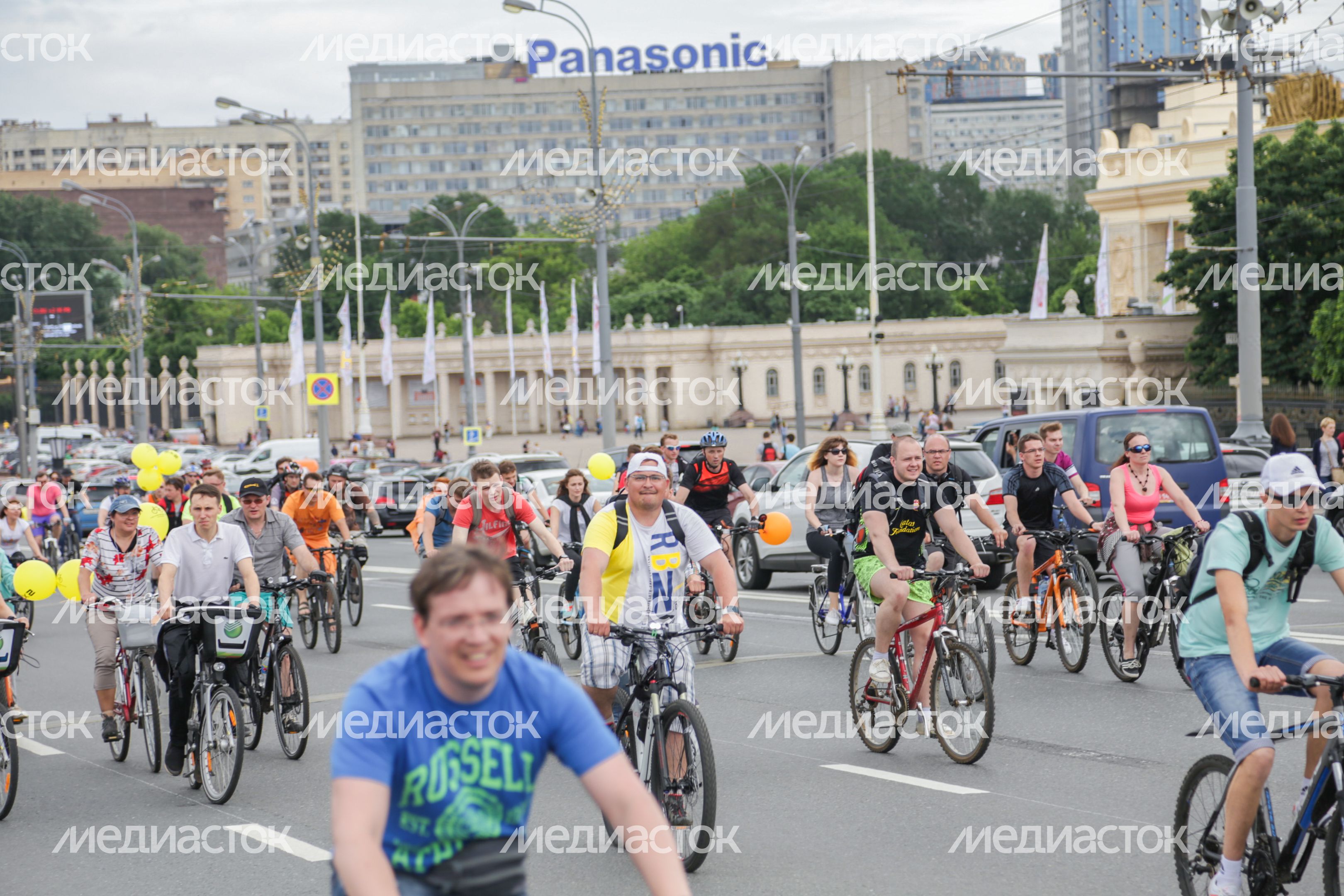 Велопарад в Москве